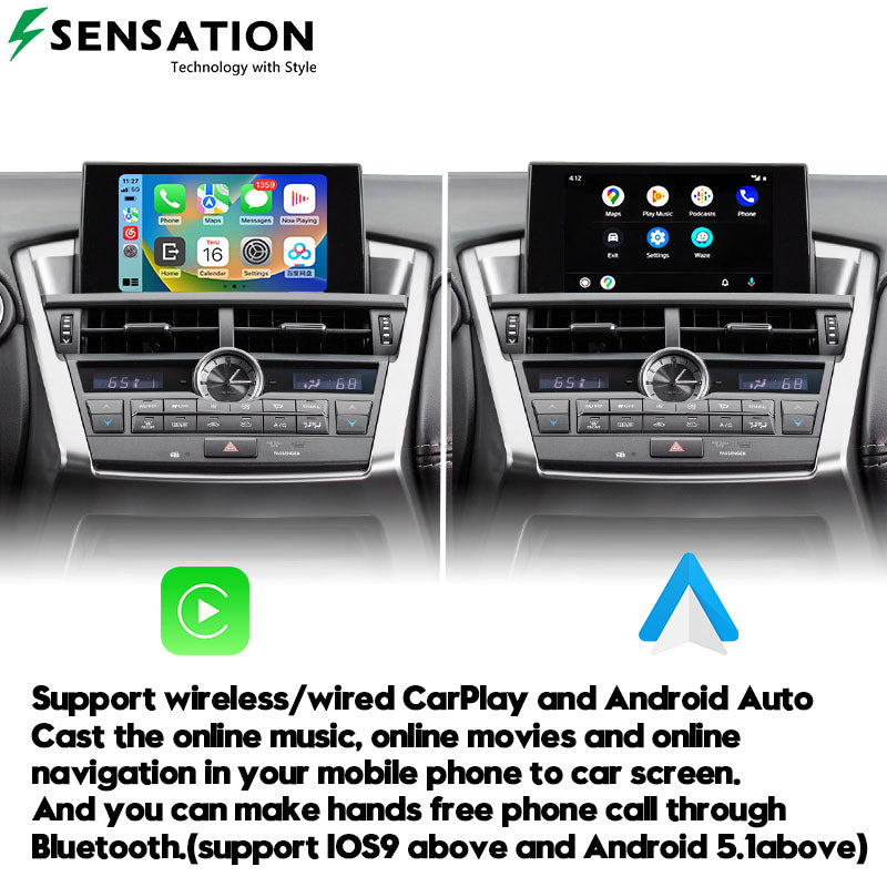 Lexus NX 2013-21 Wirless Carplay Interface Infotainment Module(SIF-7018H)