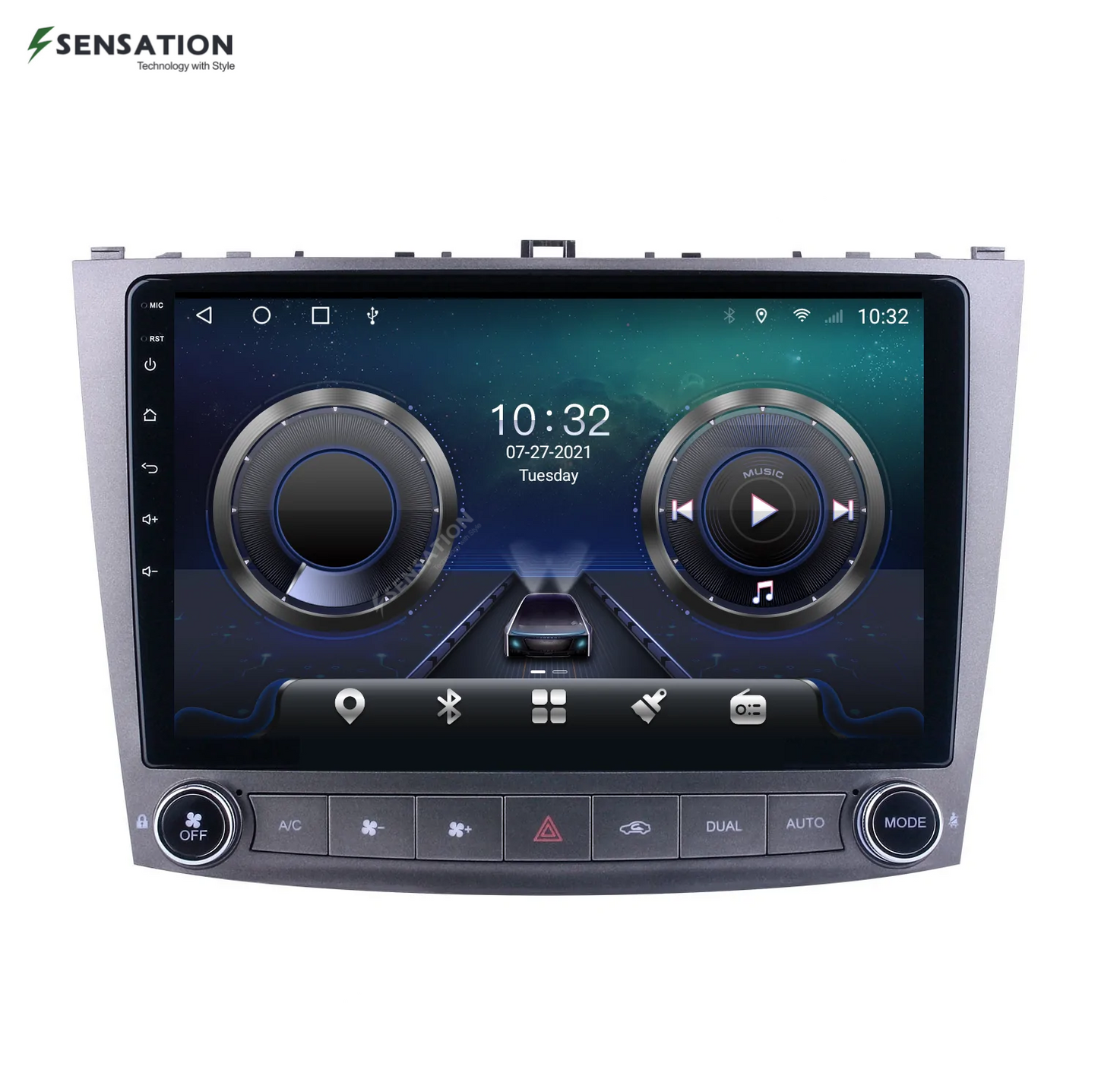 Lexus IS Android Screen Frame for 2007-09