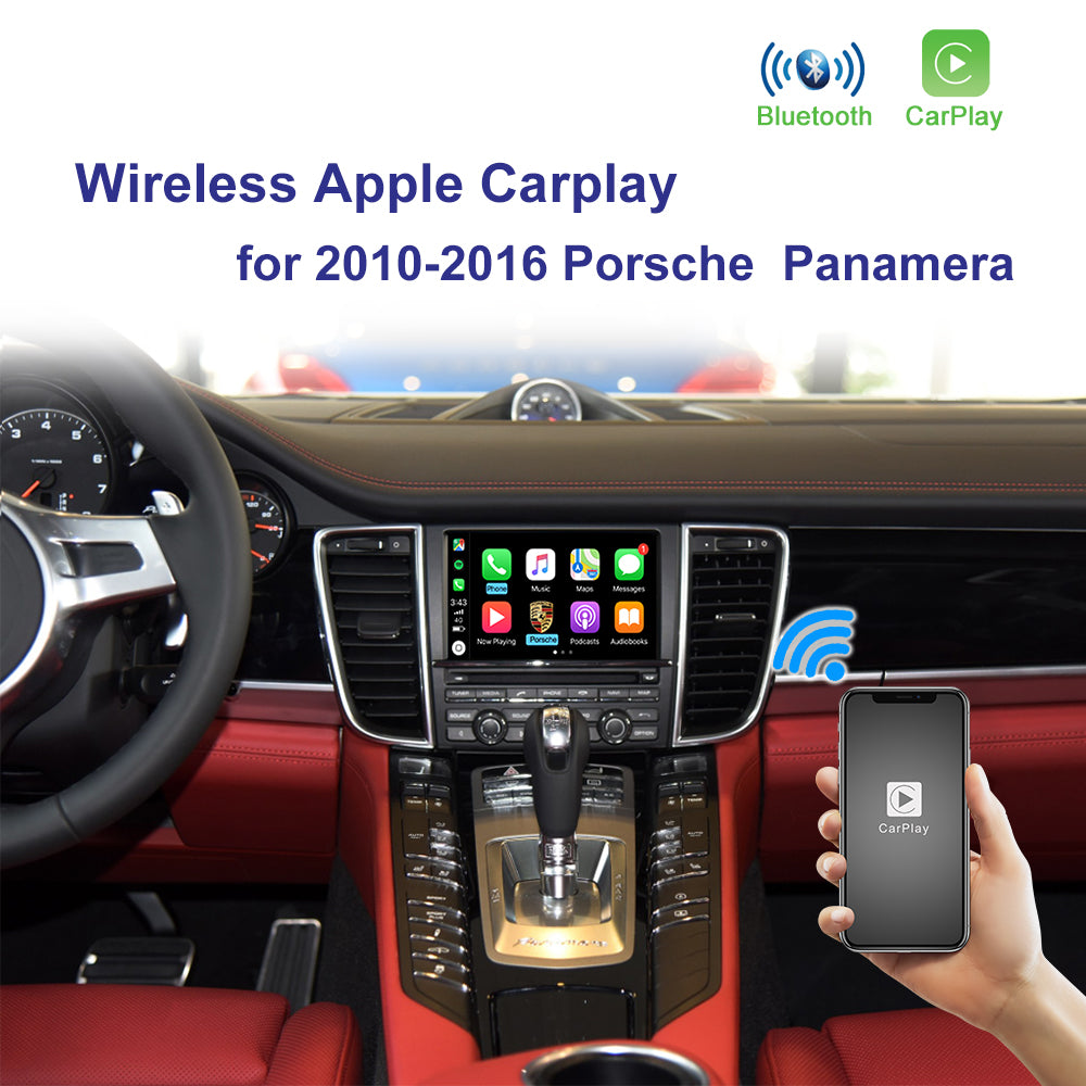 Porsche Panamera 2010-16 Wireless Carplay Vehicle Interface Terminal Infotainment Model(D-C-PCM-3.1)