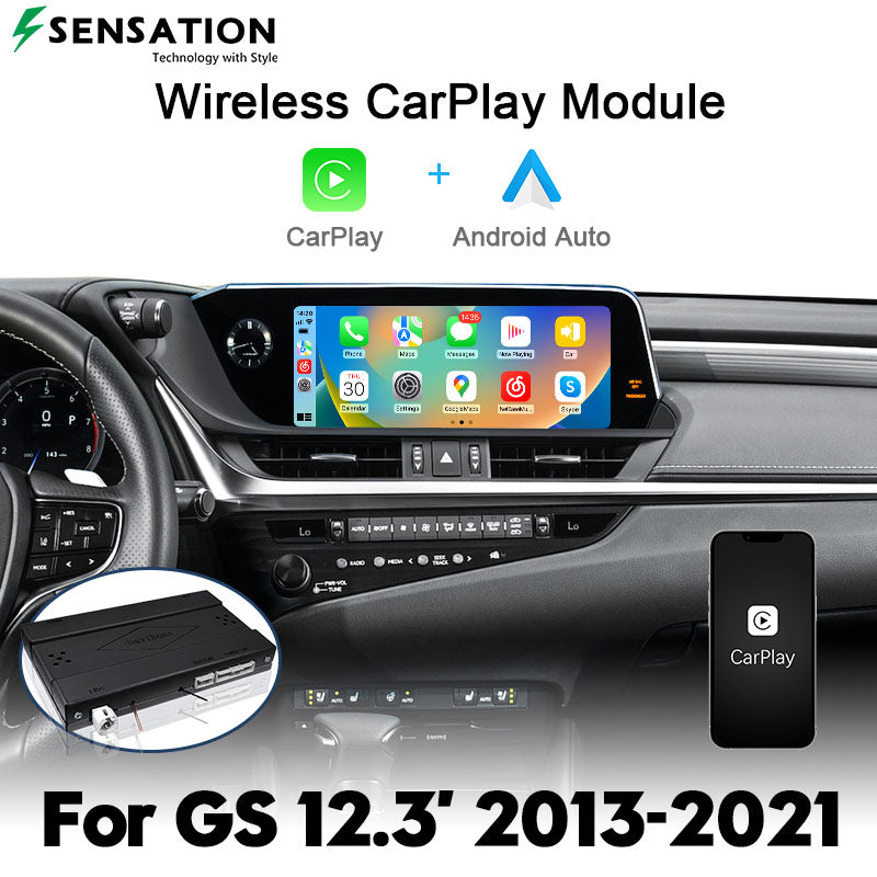 Lexus GS 12.3" 2013-21 Wirless Carplay Interface Infotainment Module(SIF-7018H).