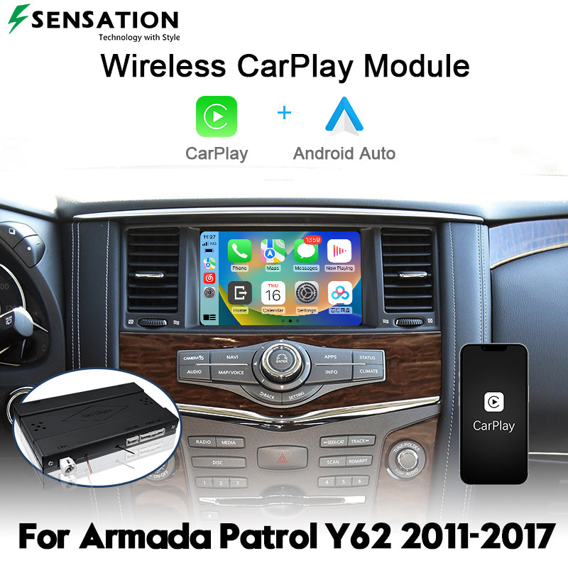 Nissan Armada / Patrol 2011-17 Wirless Carplay Interface Module ( SIF-5019 ).