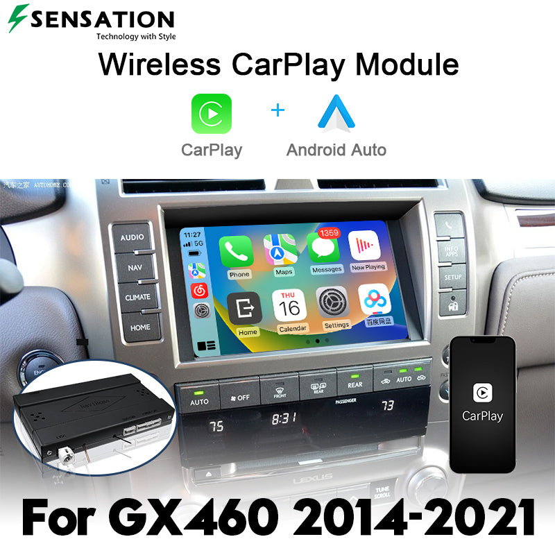 Lexus GX460 2014-21 Wirless Carplay Interface Infotainment Module(SIF-7018T)