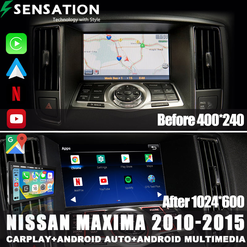 Nissan Maxima 2010-15 Wirless Carplay / Android Interface Infotainment Module(SIF-5098)