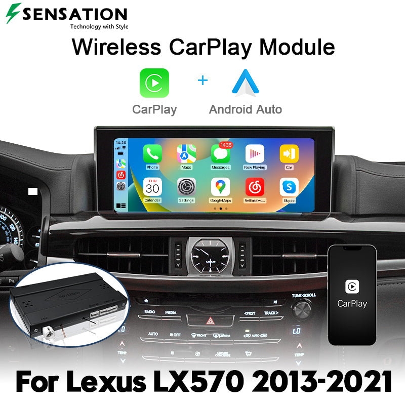 Infotainment Module Frame Lexus LX570 2013-21 Wirless Carplay Interface Infotainment Module(SIF ...