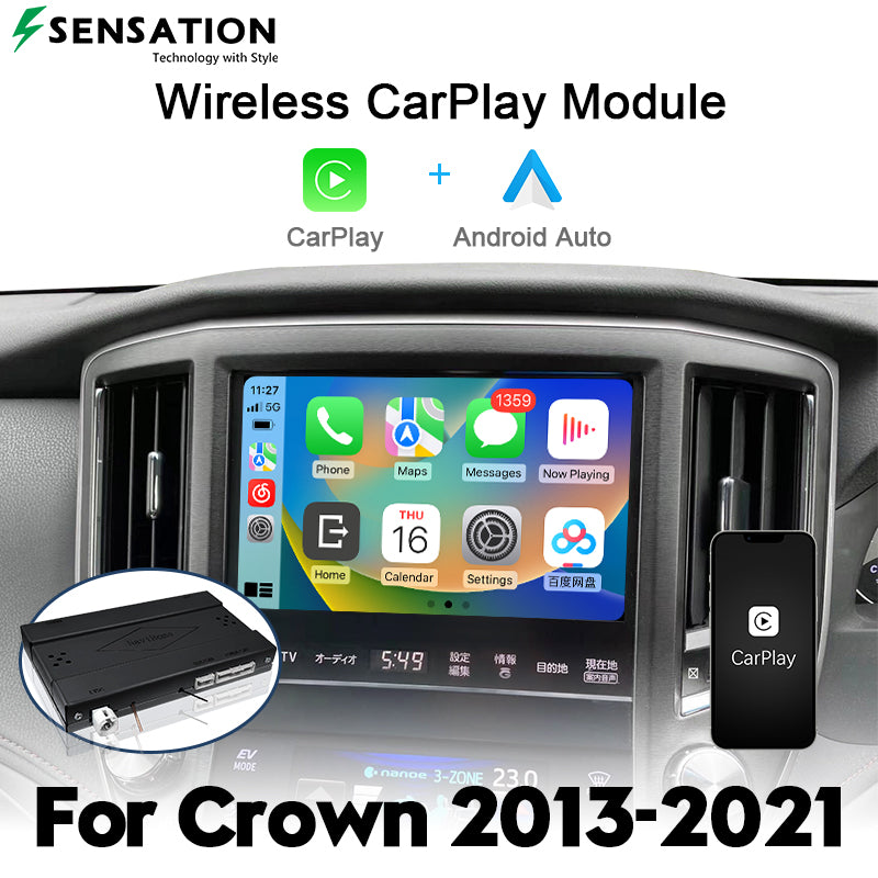 Toyota Crown 2013-21 Wirless Carplay Interface Infotainment Module(SIF-7018T).