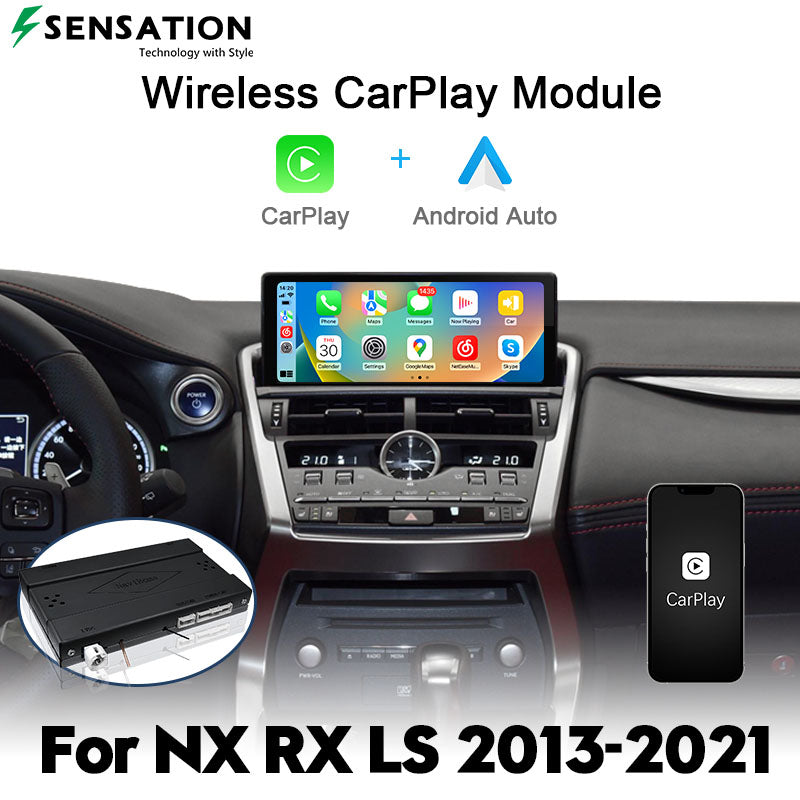 Lexus NX RX LS 2013-21 Wirless Carplay Interface Infotainment Module(SIF-7018H)