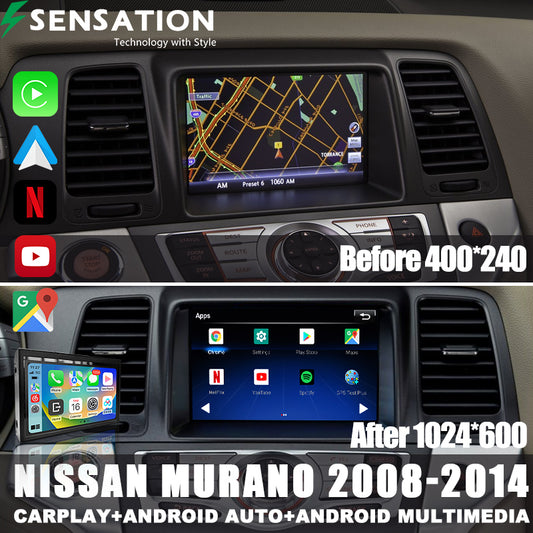 Nissan Murano 2008-14 Wirless Carplay / Android Interface Infotainment Module(SIF-5098).