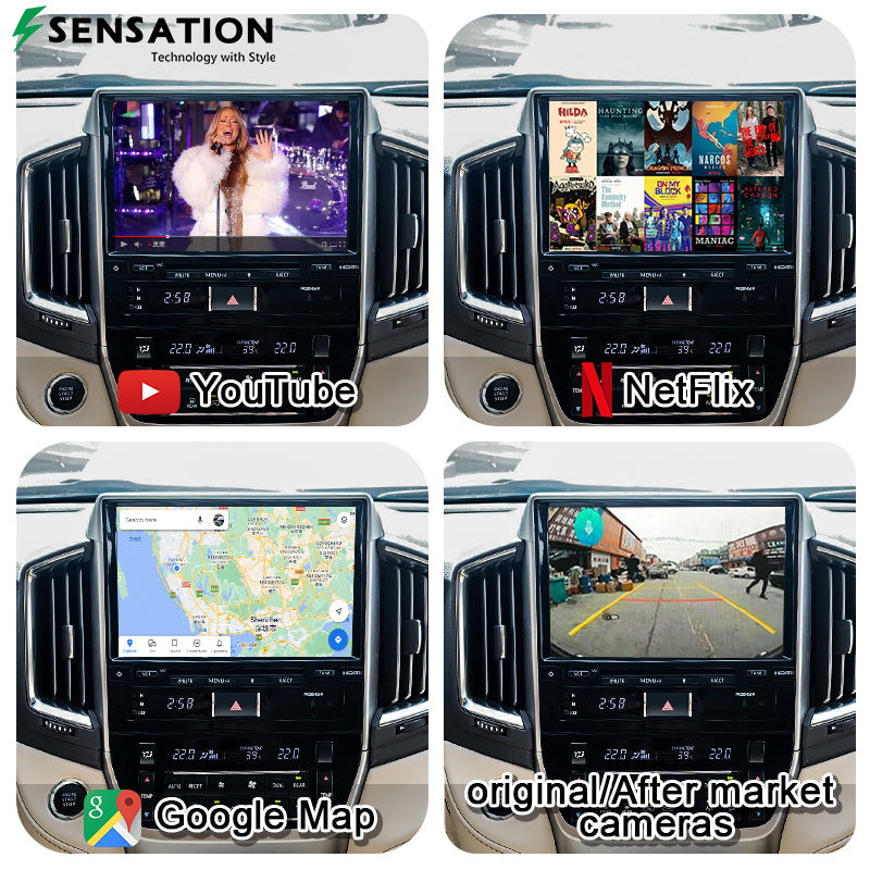 Land Cruiser 2018+ Carplay / Android Multimedia Interface VXR / GXR (SIF-727NLC).