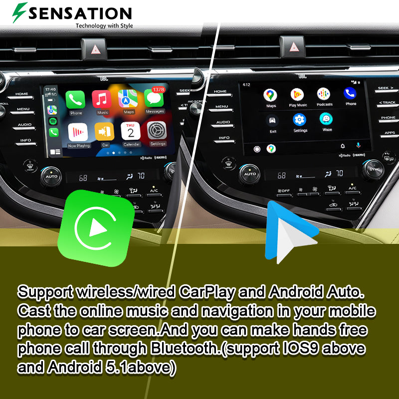 Toyota Camry 2018-22 Carplay Interface /Android Infotainment Module (SIF-737) .