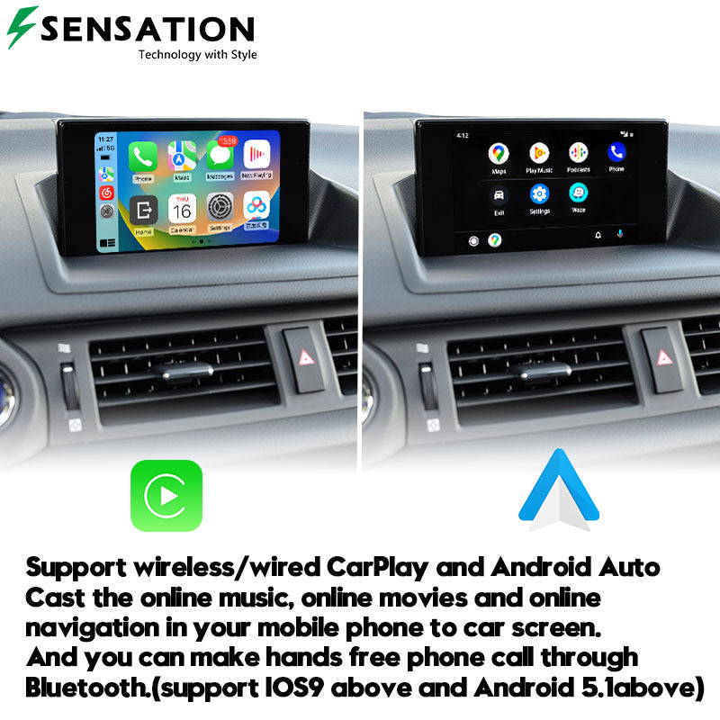 Lexus CT200H 2013-21 Wirless Carplay Interface Infotainment Module(SIF-7018H).