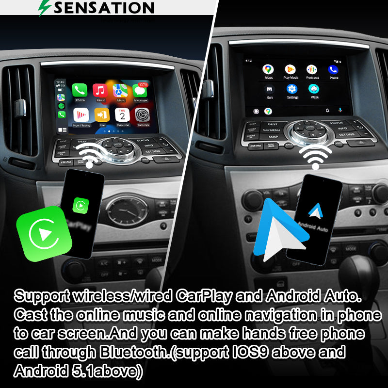 Infiniti GX 2010-13 Carplay / Android Interface Infotainment Module(SIF-5097)