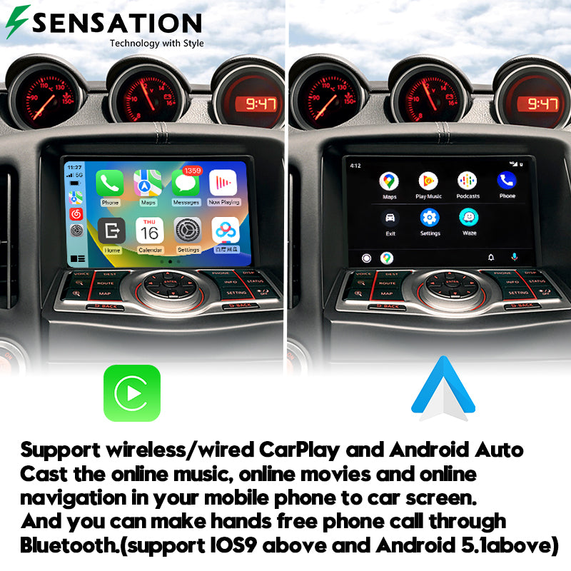 Nissan coupe 370Z \ 2011-17 Wirless Carplay Interface Infotainment Module ( SIF-5019 ).