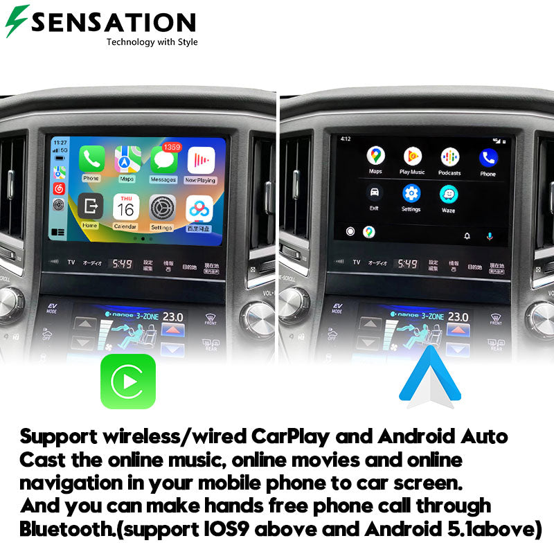 Toyota Crown 2013-21 Wirless Carplay Interface Infotainment Module(SIF-7018T).