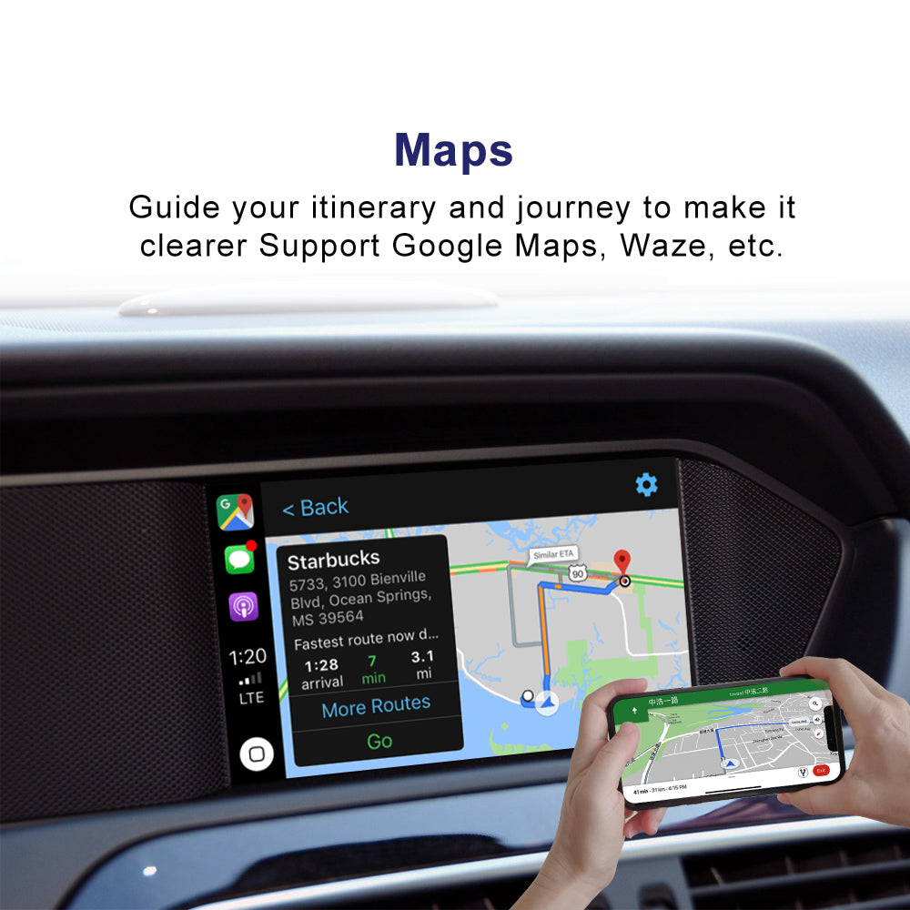 Marcedes C-Class 2012-14 Carplay Vehicle Interface Terminal Infotainment Module.