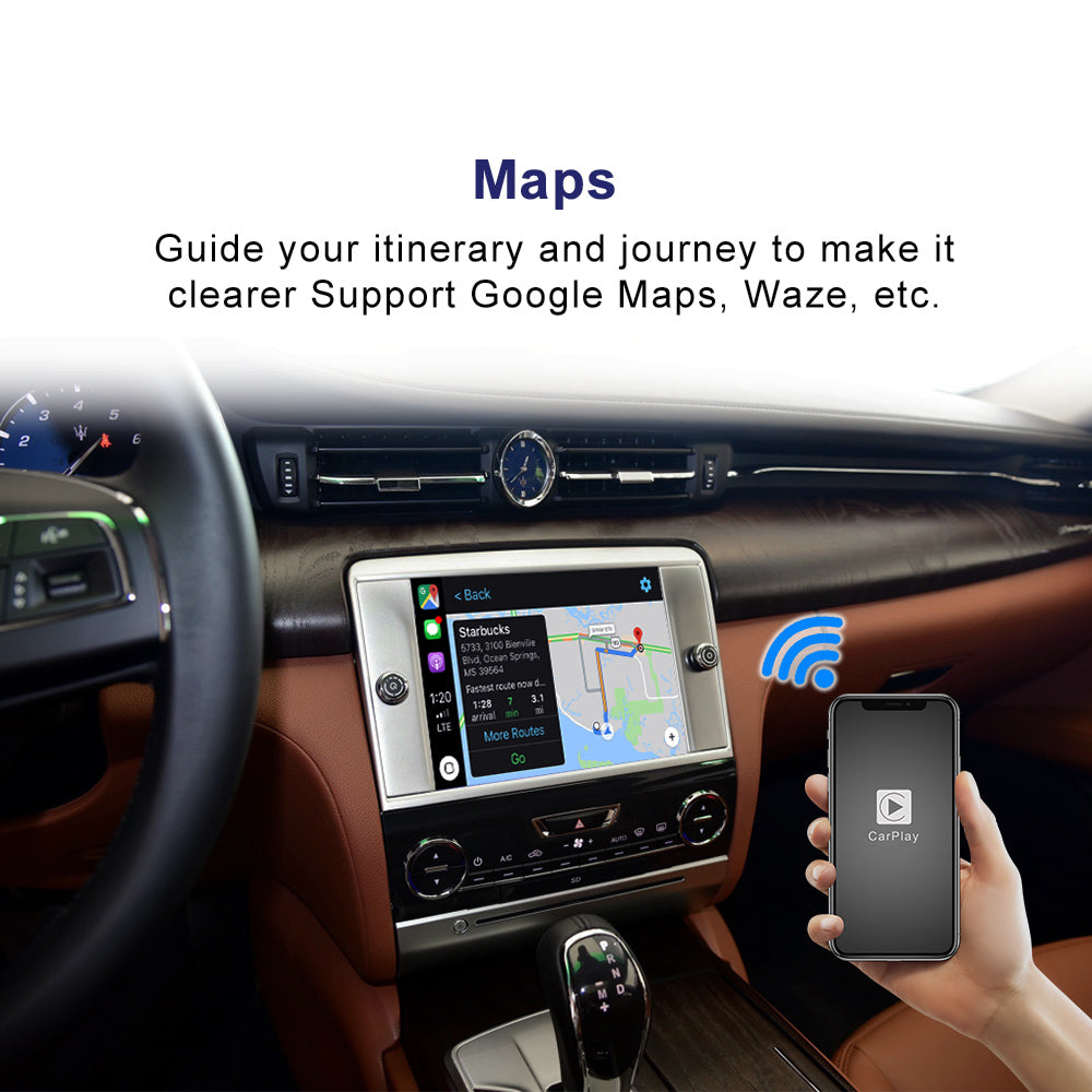 Maserati Quattroporte 2014-16 Wirless Carplay Vehicle Interface Terminal Infotainment Module(WJMA-1)