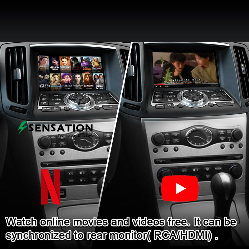 Infiniti GX 2010-13 Carplay / Android Interface Infotainment Module(SIF-5097)