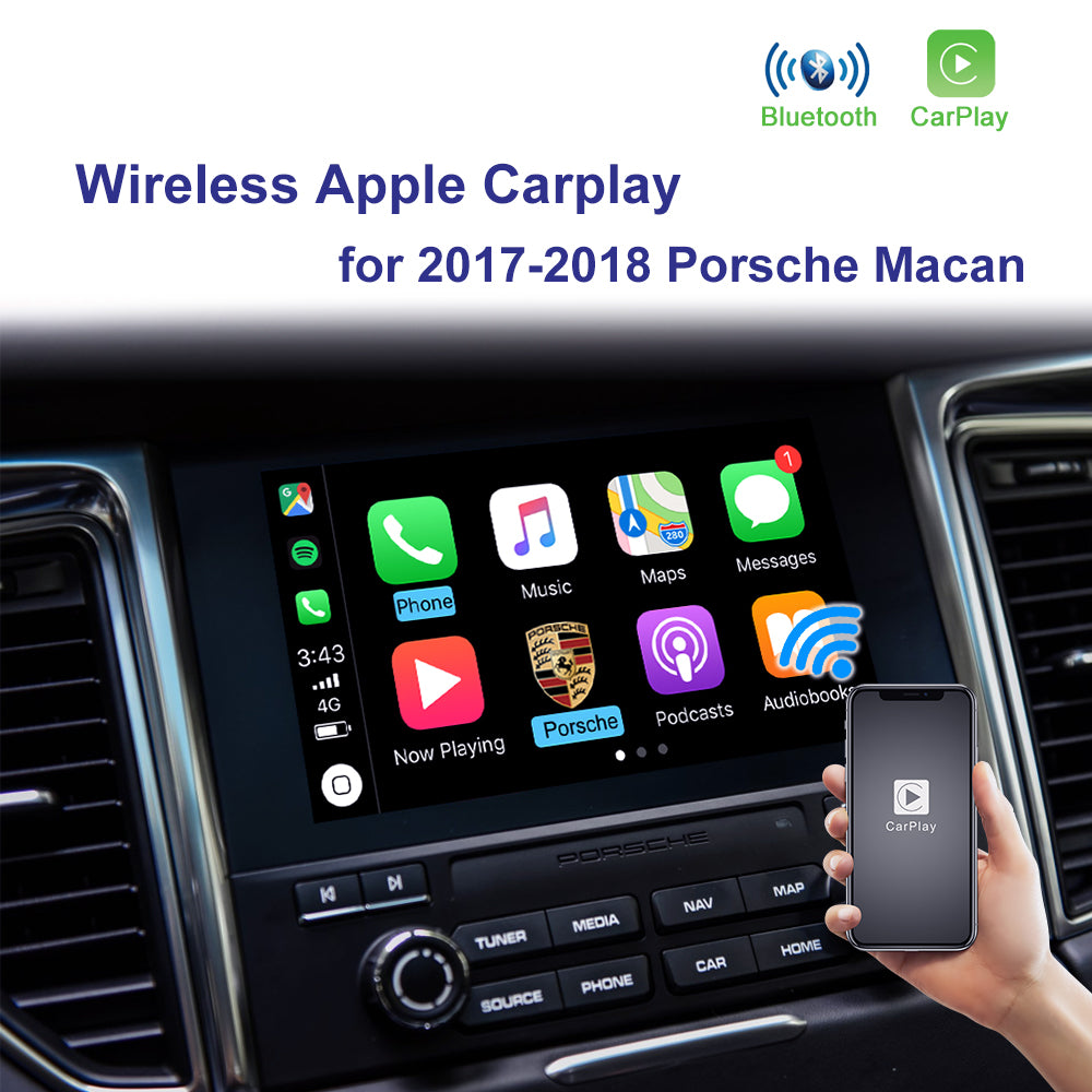 Porsche Macan 2017-18 Wireless Carplay Vehicle Interface Terminal Infotainment Module(D-C-PCM-3.1)