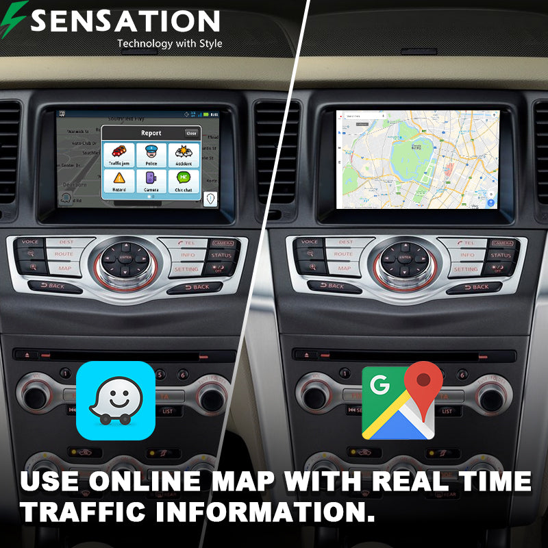 Nissan Murano 2008-14 Wirless Carplay / Android Interface Infotainment Module(SIF-5098).