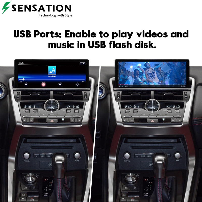 Lexus NX RX LS 2013-21 Wirless Carplay Interface Infotainment Module(SIF-7018H)