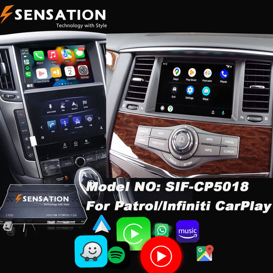 Nissan Patrol 2017-20 Wirless Carplay Interface Infotainment Module ( SIF-5018).