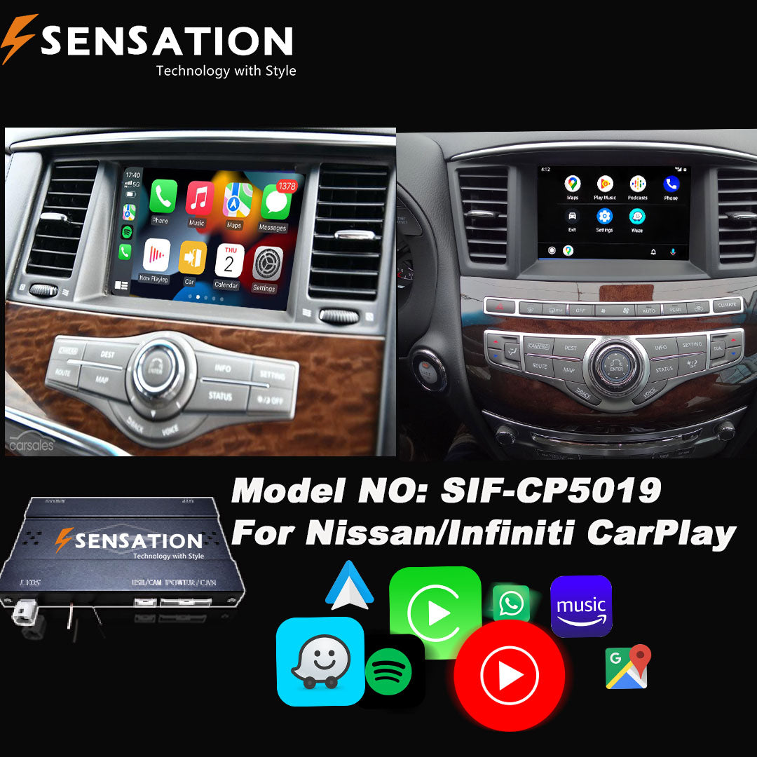 Nissan Armada / Patrol 2011-17 Wirless Carplay Interface Module ( SIF-5019 ).