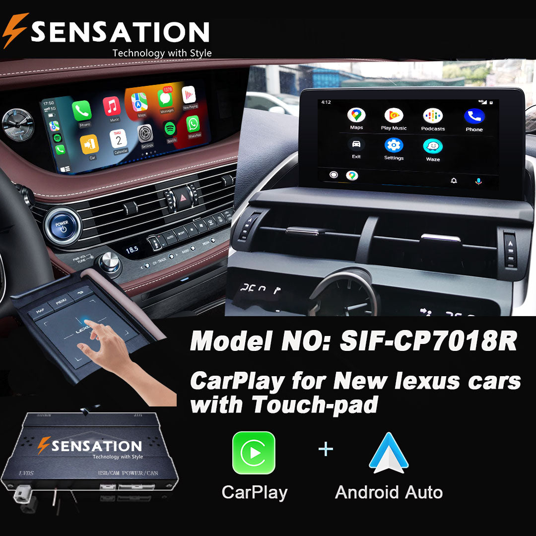 Lexus LS 2017-20 Wirless Carplay Interface Infotainment Module(SIF-7018R LS).