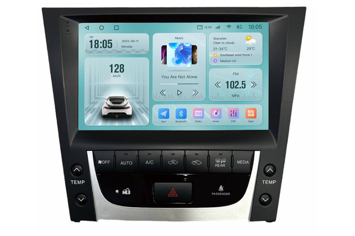 Lexus GS300 For 2005-11 Android + Frame.