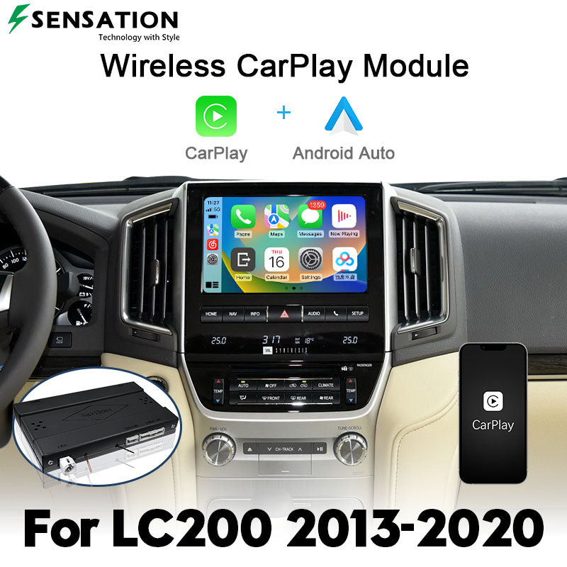 Land Cruiser LC200 2013-20 Wirless Carplay Interface Infotainment module(SIF-7018T)