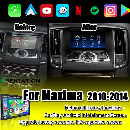 Nissan Maxima 2010-14 Carplay / Android Interface Infotainment Module(SIF-5097).