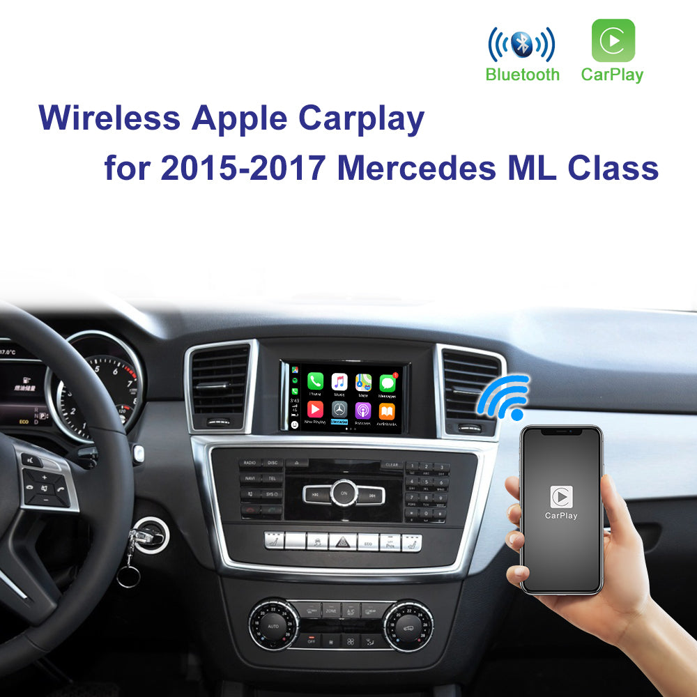 Marcedes ML Class 2015-17 Wireless Carplay Vehicle Interface Terminal Infotainment Module.