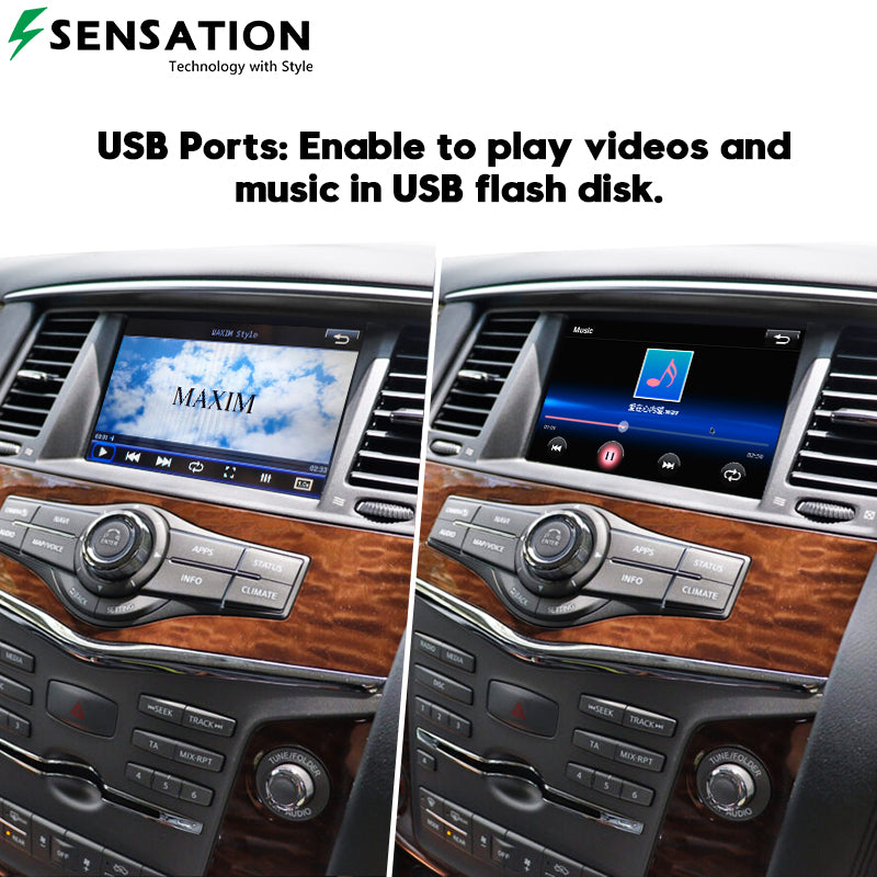 Nissan Patrol 2017-20 Wirless Carplay Interface Infotainment Module ( SIF-5018).