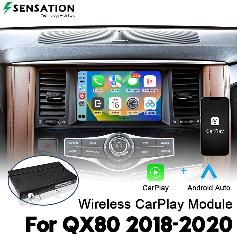 Infinity QX80 2018-20 Wirless Carplay Interface Infotainment module(SIF-5018).