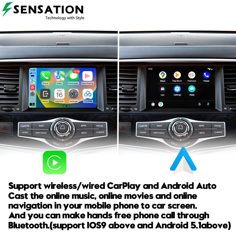 Infinity QX80 2018-20 Wirless Carplay Interface Infotainment module(SIF-5018).