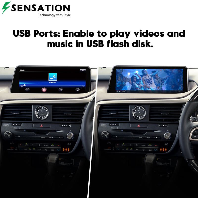 Lexus RX200T RX300T 2018-22 Wirless Carplay Interface Infotainment Module(SIF-7018H)