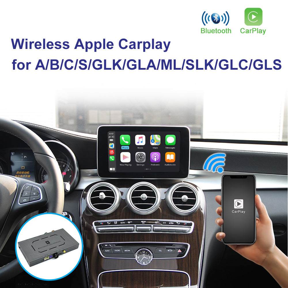 Marcedes C-Class 2015-17 Wireless Carplay Vehicle Interface Terminal Infotainment Module.