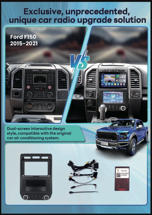 Ford F-150 Frame with Digital AC Panel 2015-21.