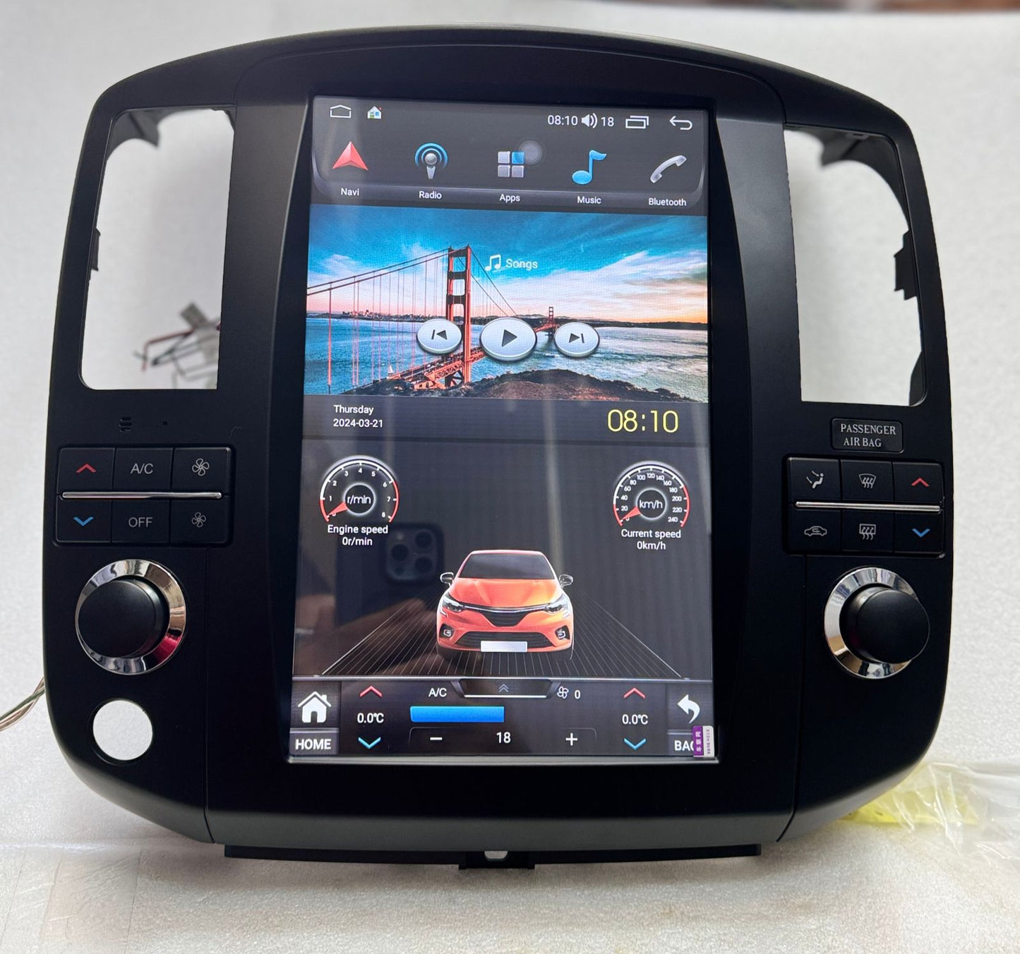 Nissan Pathfinder 2006-11 Android Touch Screen 12.1" Tesla Screen.