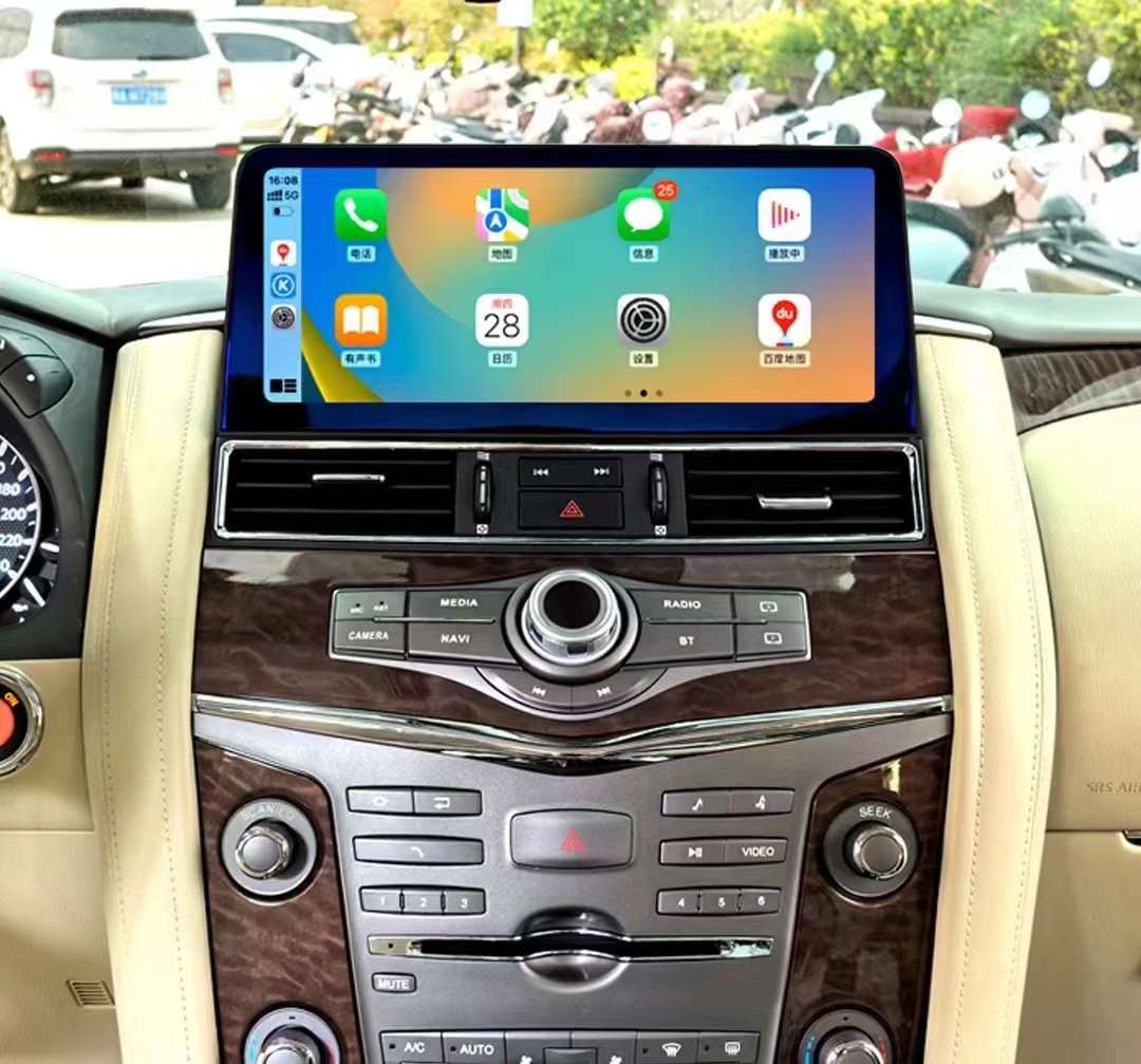 Nissan Patrol ( New Style ) 2010-19 Support All High And Low Cars 12.3"Inch Android Touch Screen.