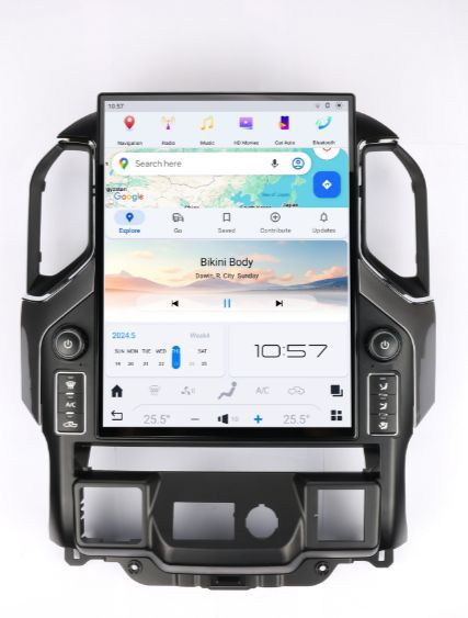 GMC Sierra / Chevrolet Silverado Android Tesla 15.6”Inch For 2019-21 Models.