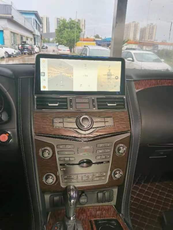 Nissan Patrol ( New Style ) 2010-19 Support All High And Low Cars 12.3"Inch Android Touch Screen.