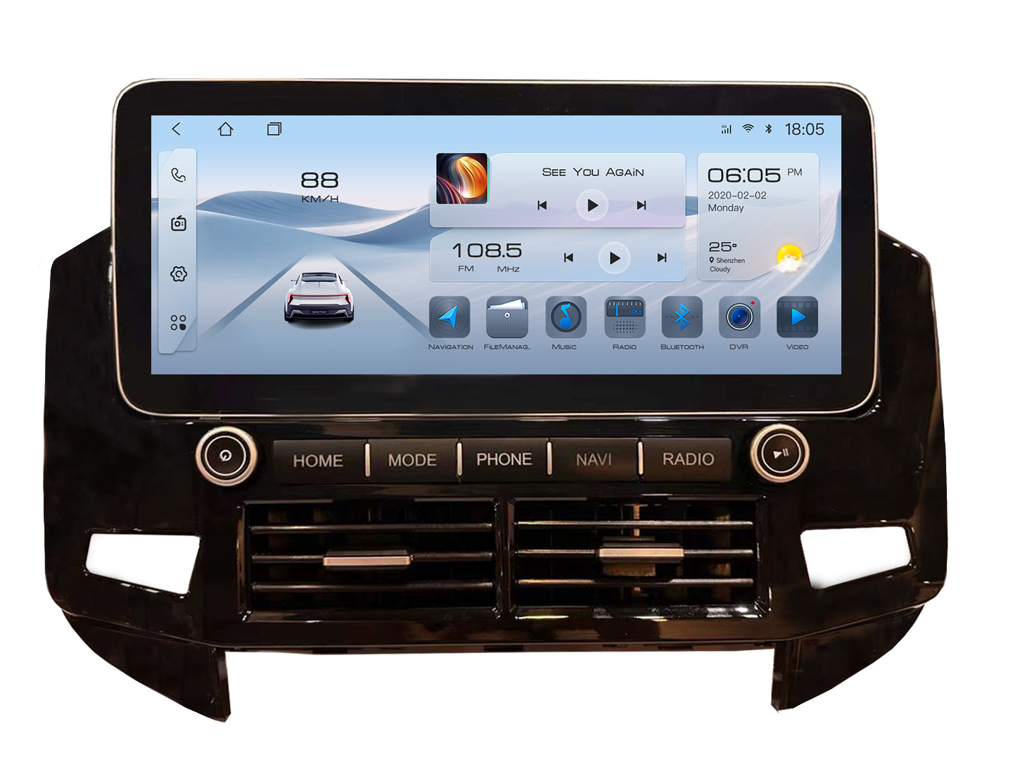 Mitsubishi Pajero 2008-2022 / 12.3"Inch Android Multimedia System.