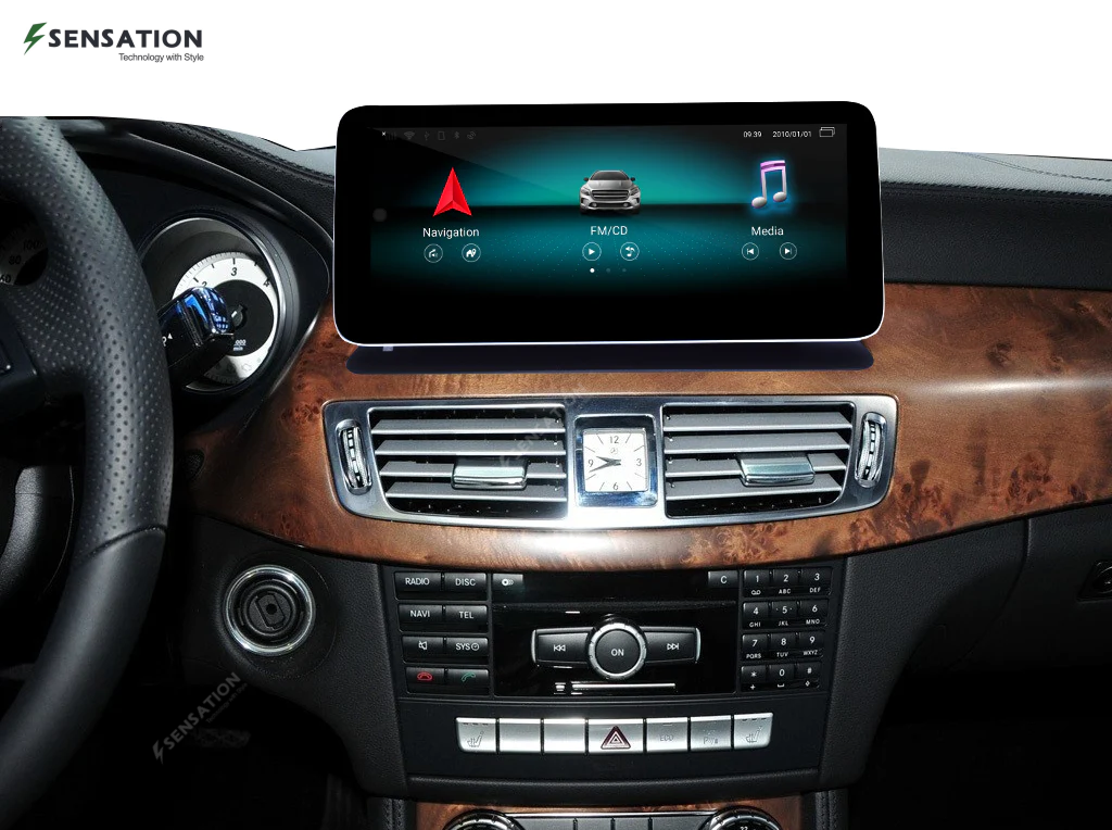 Mercedes Benz CLS 2012-13 Android Screen with Built-in Carplay (NTG 4.0 & NTG 4.5)