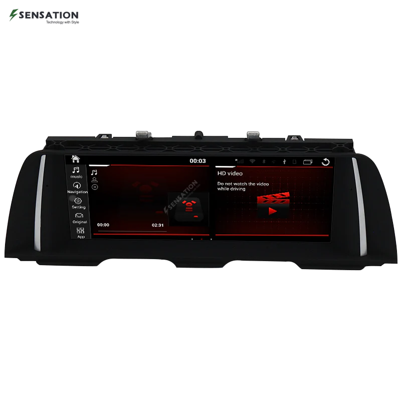 BMW 5 Series F10 Android Screen 2009-2012 Built-In Carplay / Android Auto