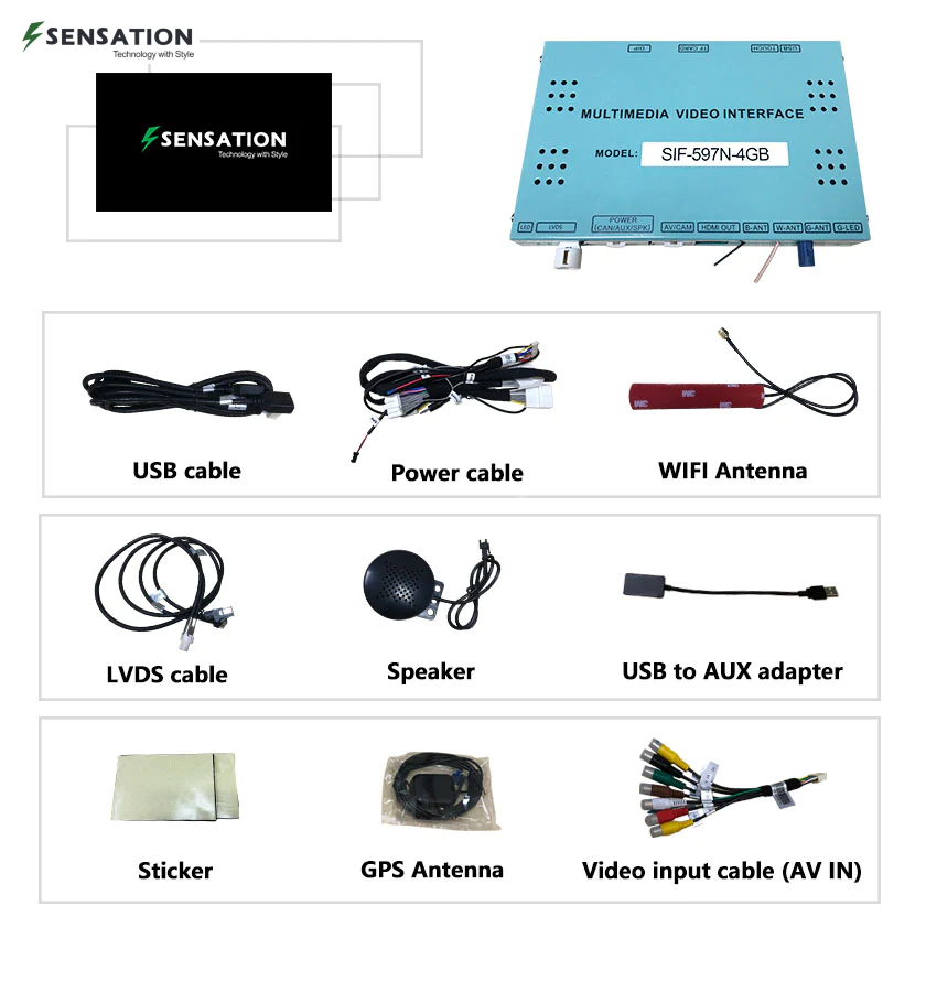 Nissan Patrol / Infiniti 2012-16 Carplay / Android Interface Infotainment Module(SIF-597)