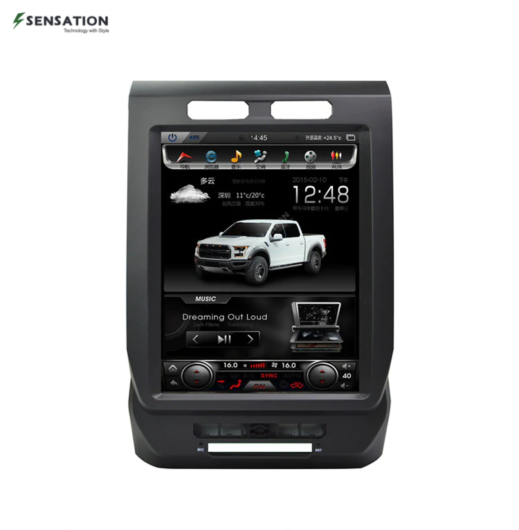 Ford F-150 Android Tesla Style Vertical Screen 2014+ Cars