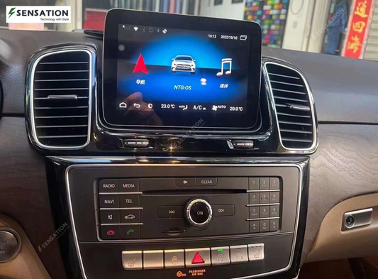 Mercedes Benz GLE Android Screen  2018 + Cars NTG 5.0 Built-In Carplay