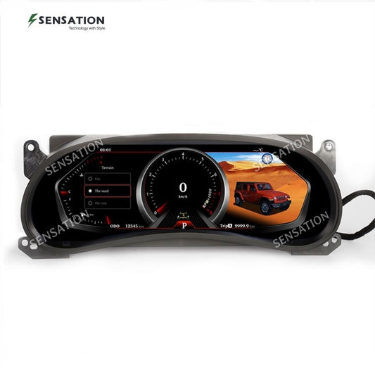 Jeep Wrangler Digital Speedometer Dashboard