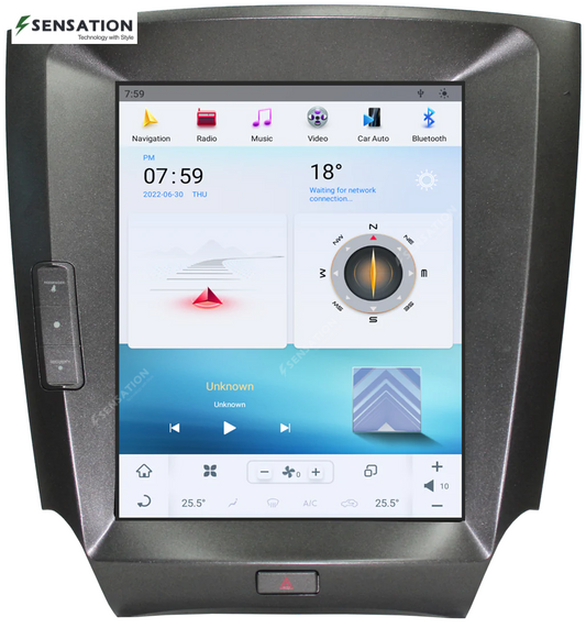 Lexus IS Android Tesla Style Vertical Screen 2007-2010 Cars