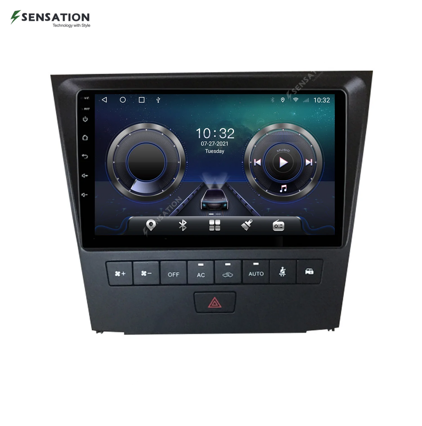 Lexus GS Android Screen Frame for 2005-2009 Cars