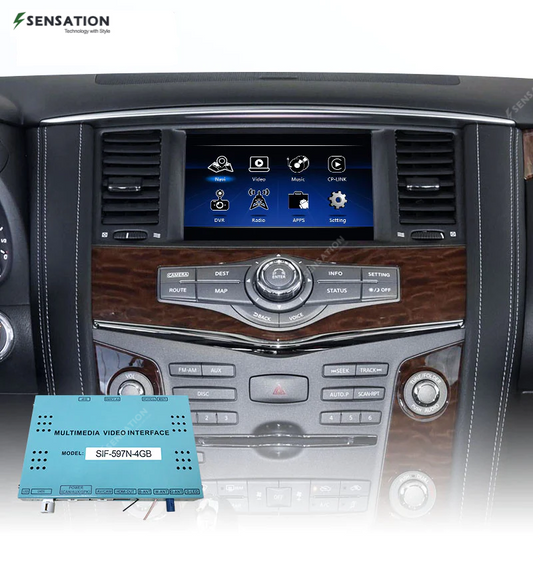 Nissan Patrol / Infiniti 2012-16 Carplay / Android Interface Infotainment Module(SIF-597)